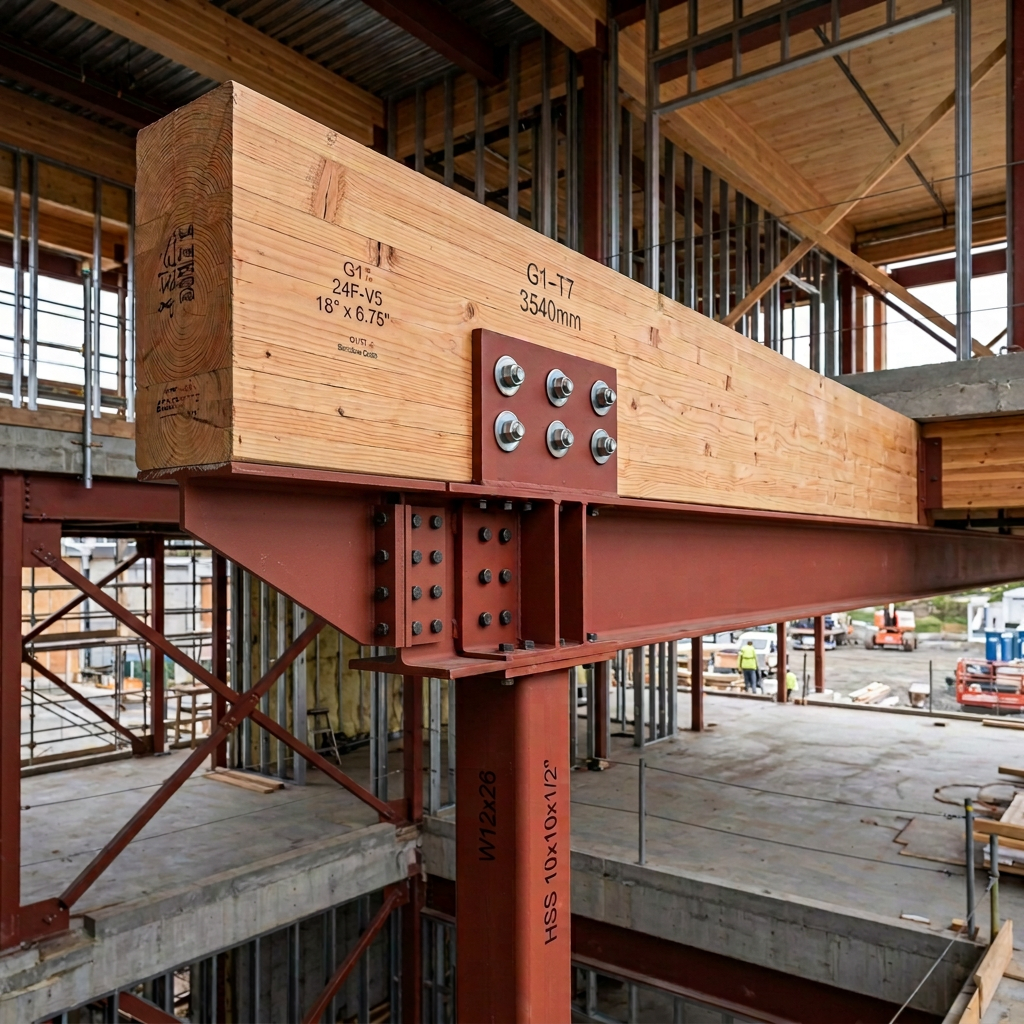Timber and steel beam comparison Timber and steel beam comparison
